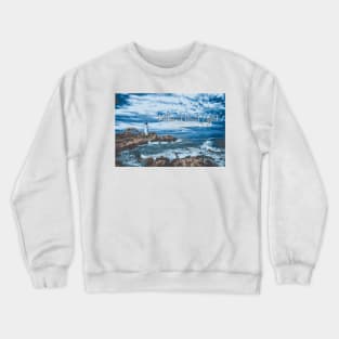 Portland Head Light, Maine Crewneck Sweatshirt